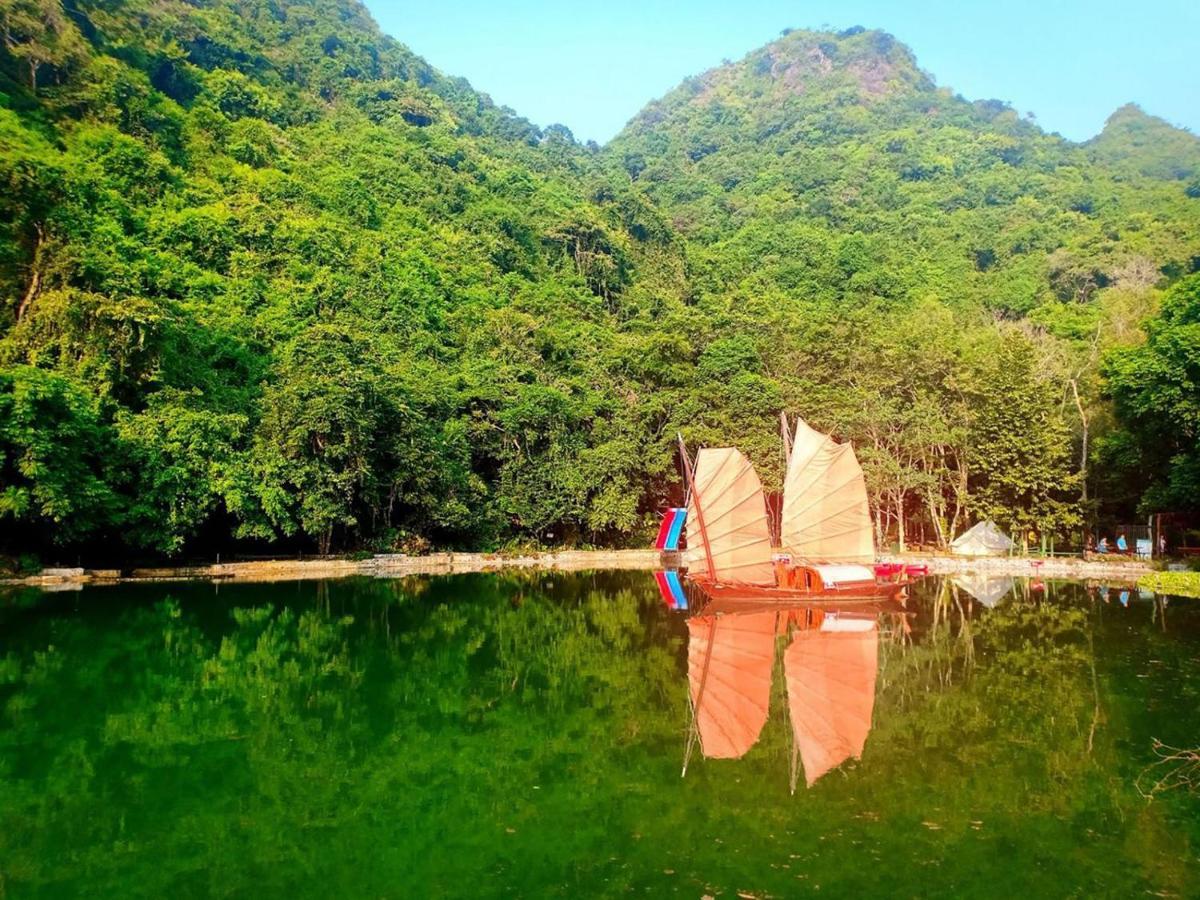 Phuc An Hostel Dong Khe Sau Esterno foto